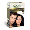 byPureNaturals Organic Pure Natural Powder Hair Color - 2N Soft Black | Grocsy