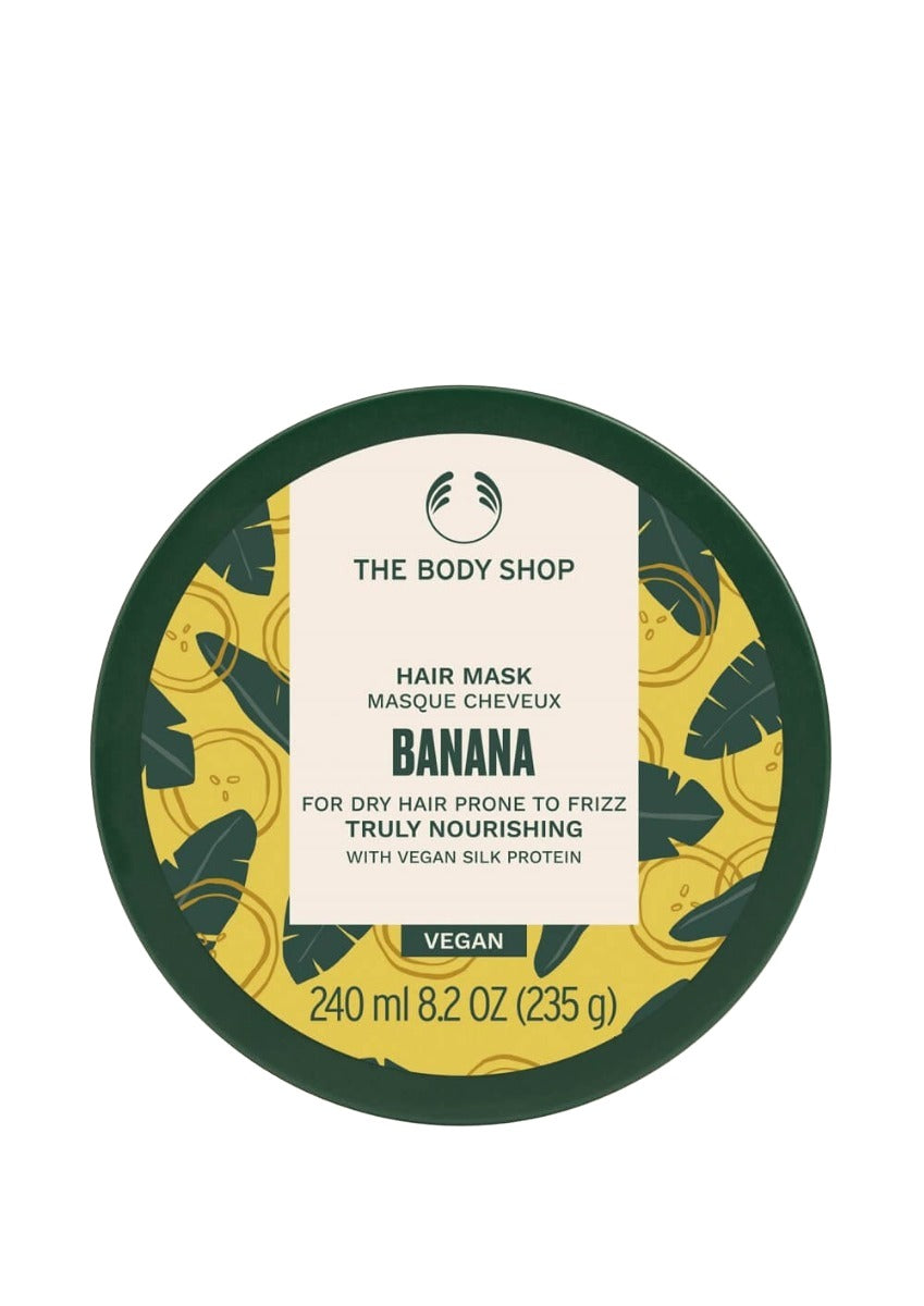 The Body Shop Banana Truly Nourishing Hair Mask | Grocsy