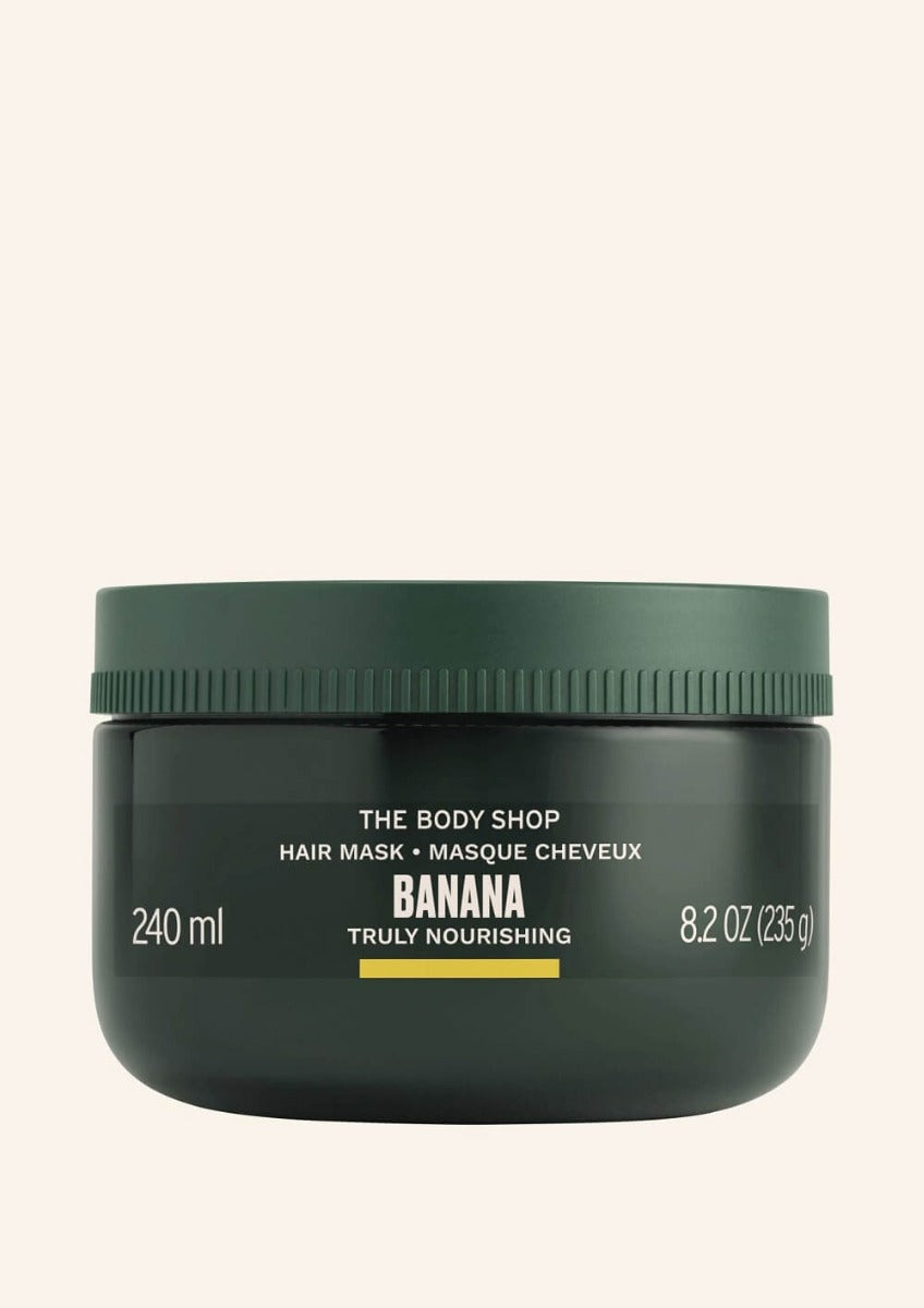 The Body Shop Banana Truly Nourishing Hair Mask | Grocsy
