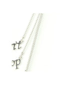Silver-Plated Alloy Quotation Layered Necklace - The Pari | Grocsy
