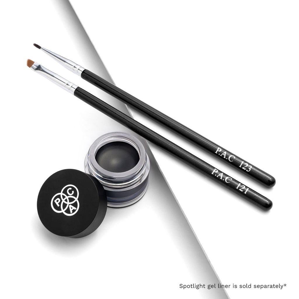 PAC Studio Eyeliner Brush Combo - 121 & 123 | Grocsy