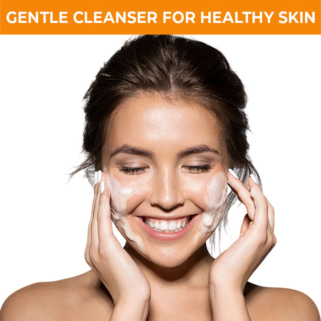Nykaa Anti-Acne Face Wash With Salicylic Acid, Tea Tree & Neem - For Oily & Acne Prone Skin - Sandalwood Orange Peel | Grocsy