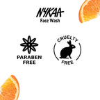 Nykaa Anti-Acne Face Wash With Salicylic Acid, Tea Tree & Neem - For Oily & Acne Prone Skin - Sandalwood Orange Peel | Grocsy