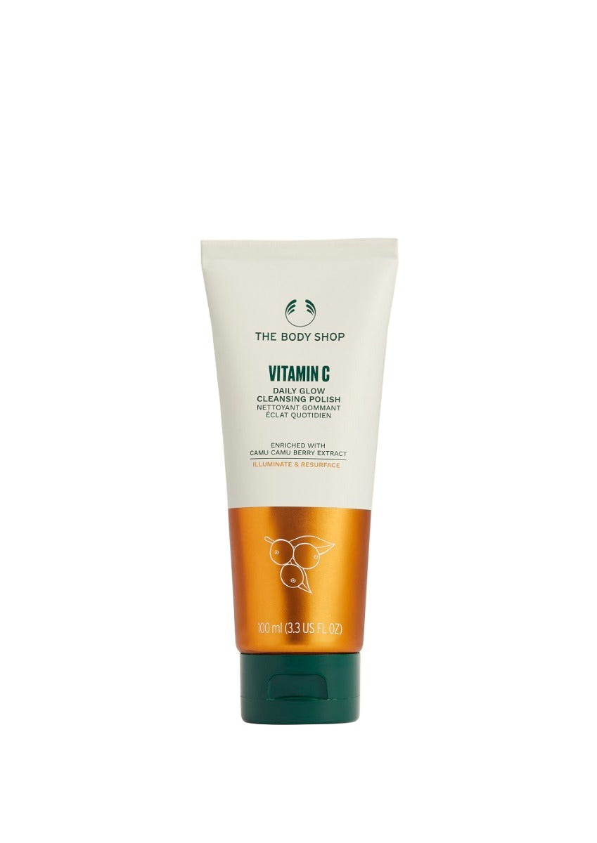 The Body Shop Vitamin C Daily Glow Cleansing Polish | Grocsy