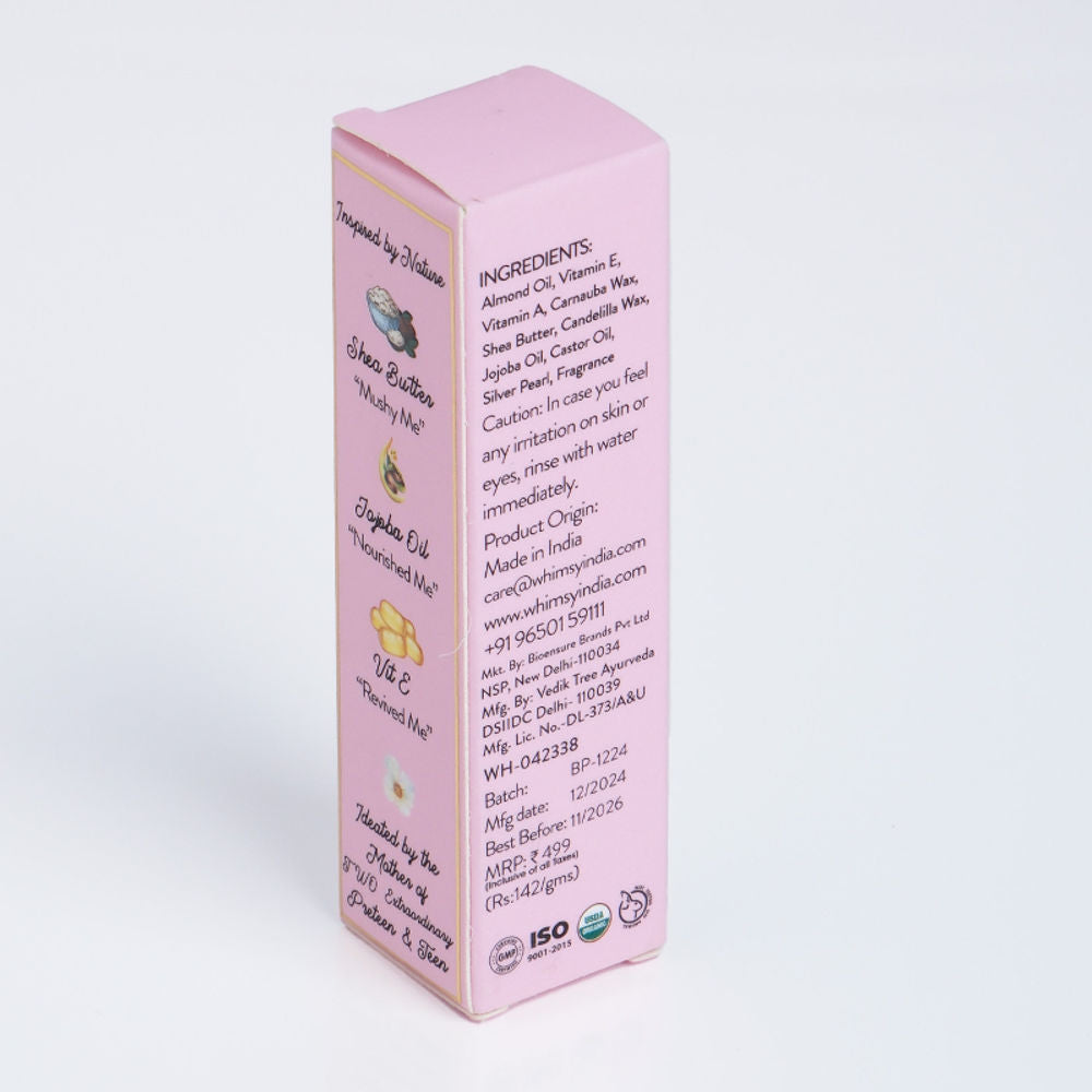 Whimsy Beauty Safe & Organic Non-Sticky Lip Gloss For Teen And Preteen Girls (Baby Pink) | Grocsy