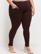 TAG 7 Women Plus Size Ankle-Length Leggings | Grocsy