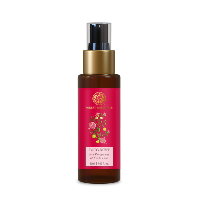 Forest Essentials Body Mist Iced Pomegranate & Kerala Lime | Grocsy