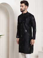 Sojanya Ethnic Motifs Embroidered Thread Work Kurta | Grocsy