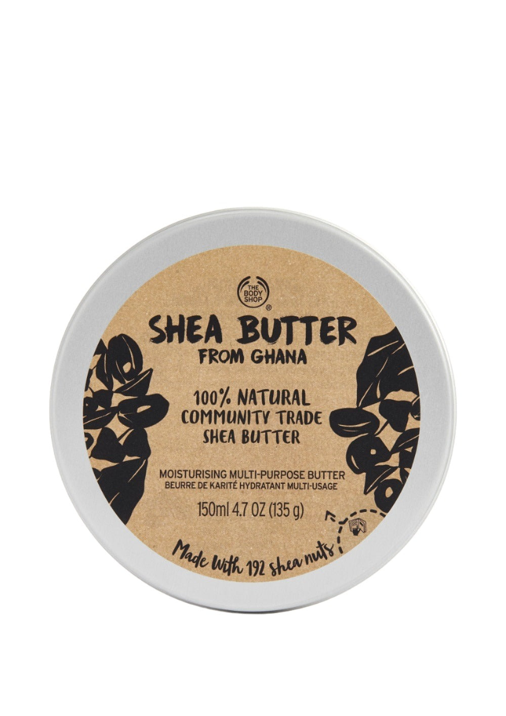 The Body Shop 100% Natural Shea Butter | Grocsy