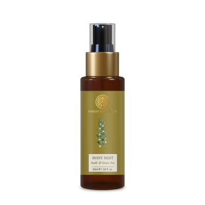 Forest Essentials Body Mist Oudh & Green Tea | Grocsy