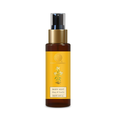 Forest Essentials Body Mist Honey & Vanilla | Grocsy