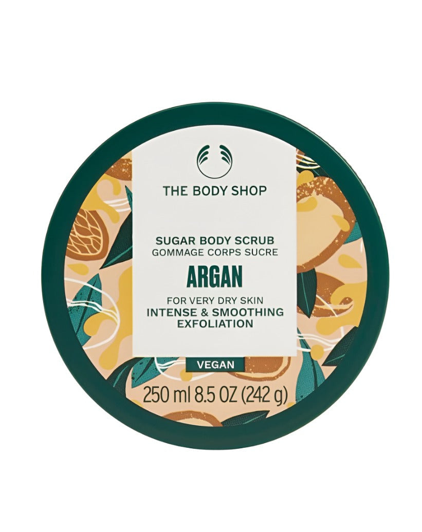 The Body Shop Wild Argan Oil Body Scrub | Grocsy
