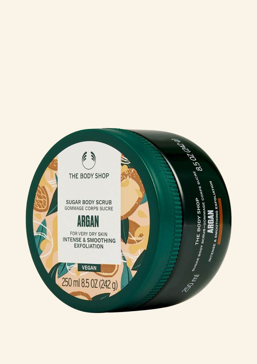 The Body Shop Wild Argan Oil Body Scrub | Grocsy