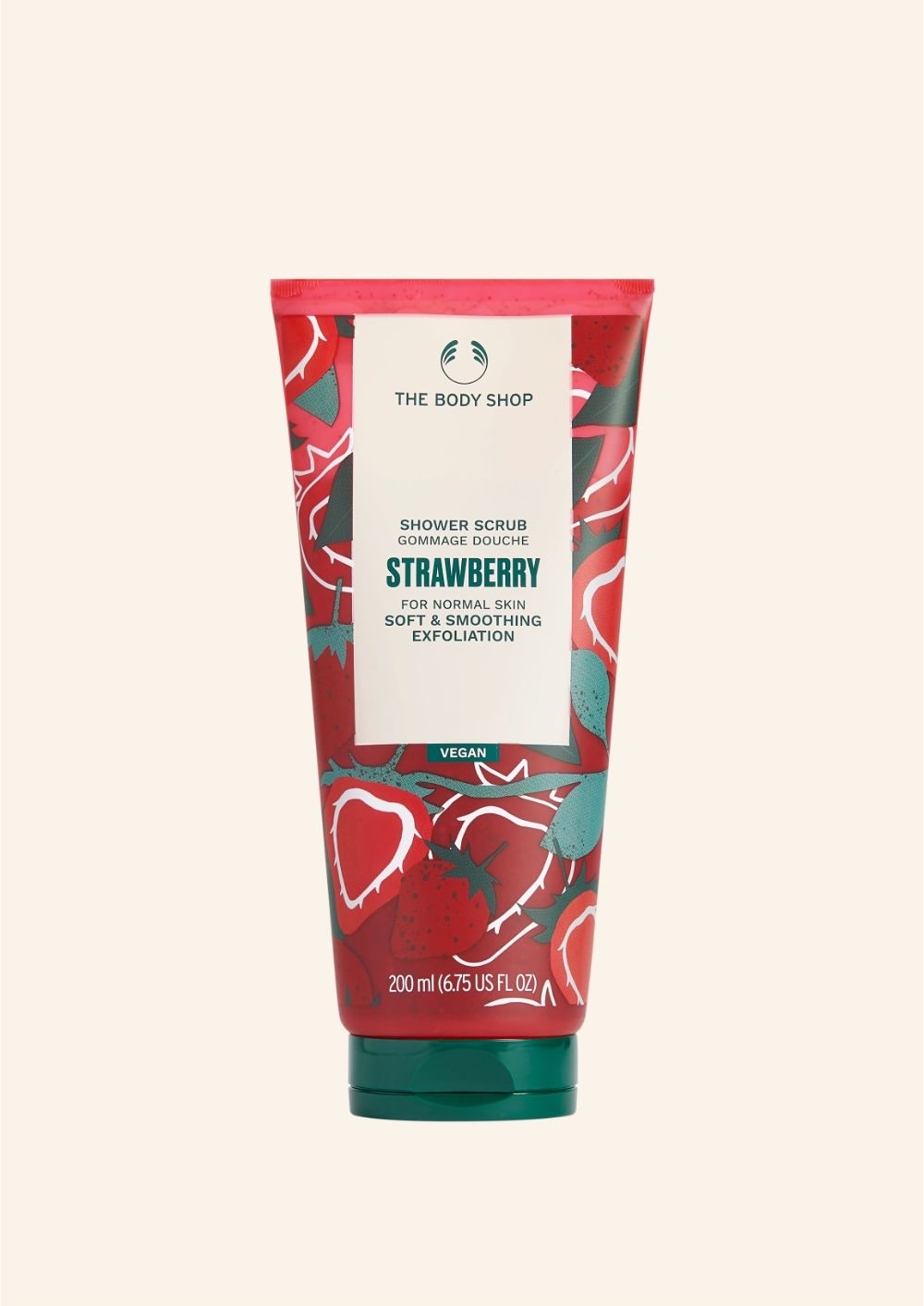The Body Shop Strawberry Softening Body Polish Scrub | Grocsy
