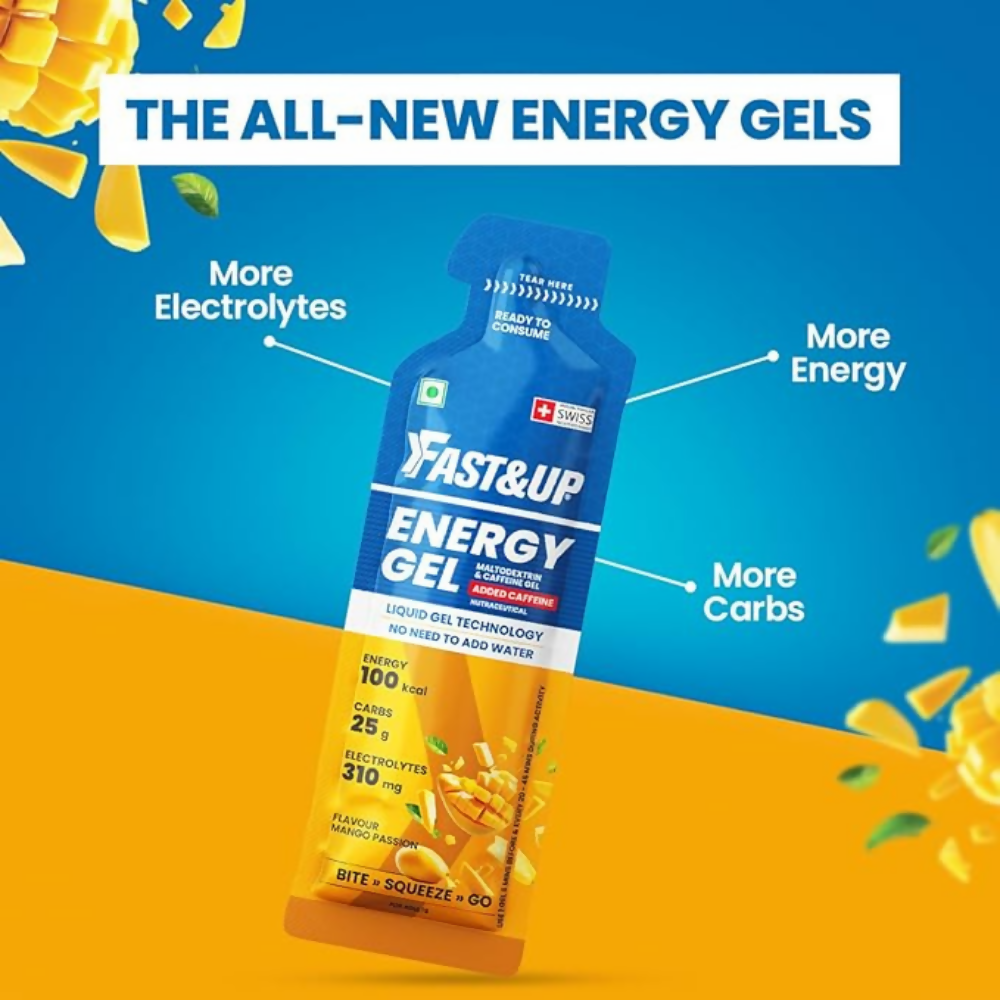Fast&Up Energy Gel-Mango Passion Flavour | Grocsy