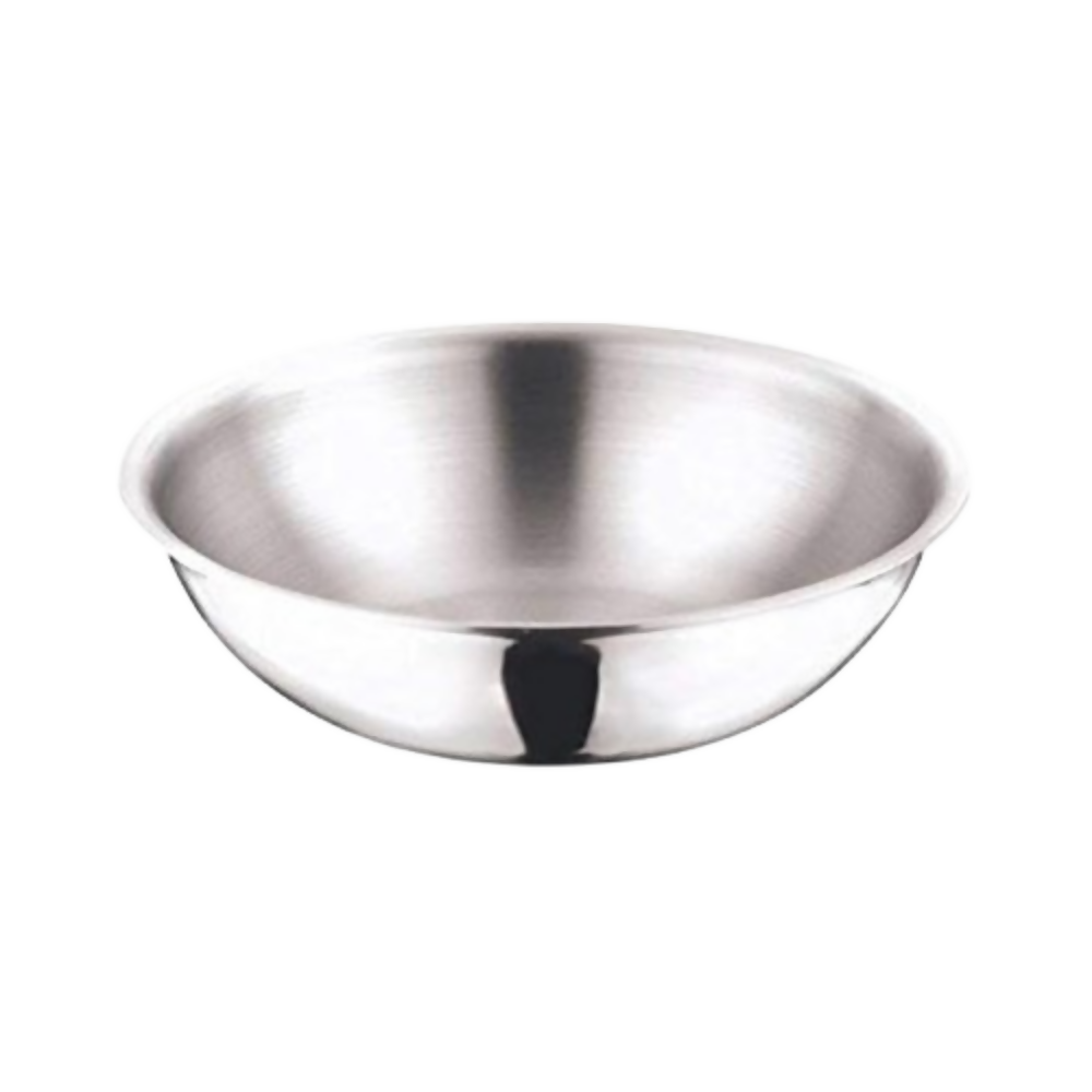 Vinod Platinum Triply Stainless Steel Extra Deep Tasla | Grocsy