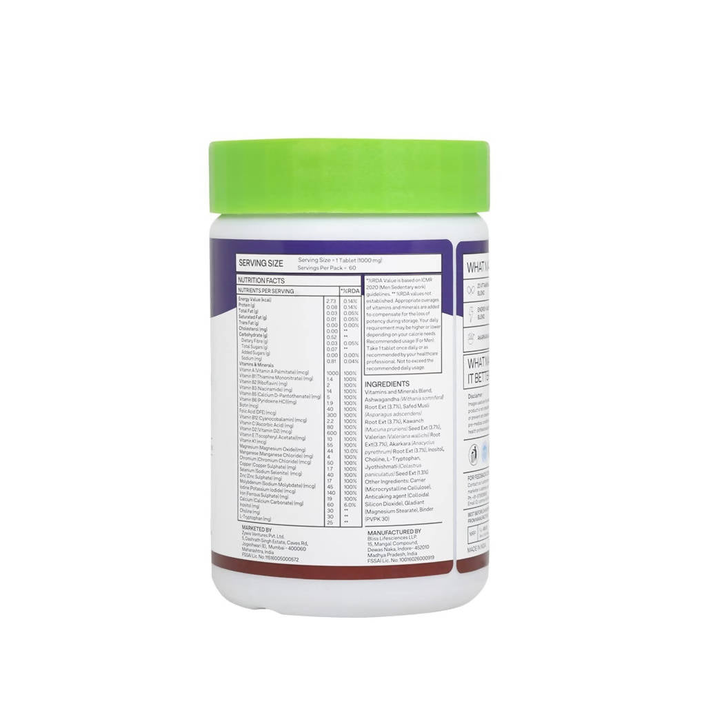 OZiva Daily Men’s Multi Tablets | Grocsy