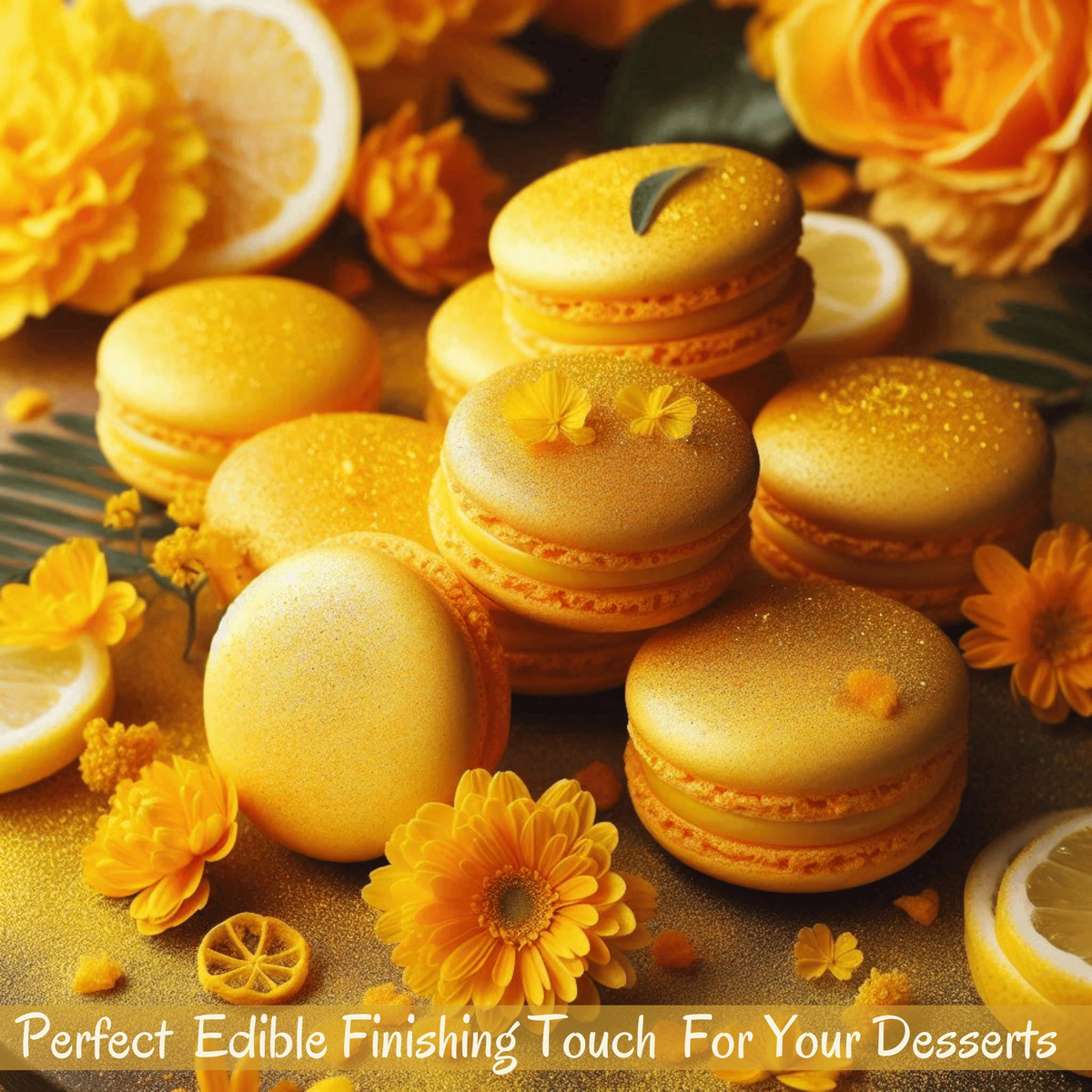 Confect Marigold Yellow | Edible Luster Dust | Grocsy