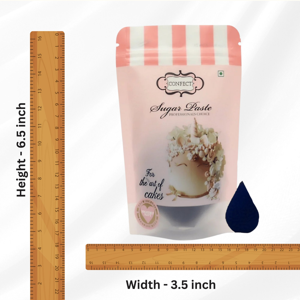 Confect Nightsky Navy Fondant | Edible Sugarpaste | Grocsy