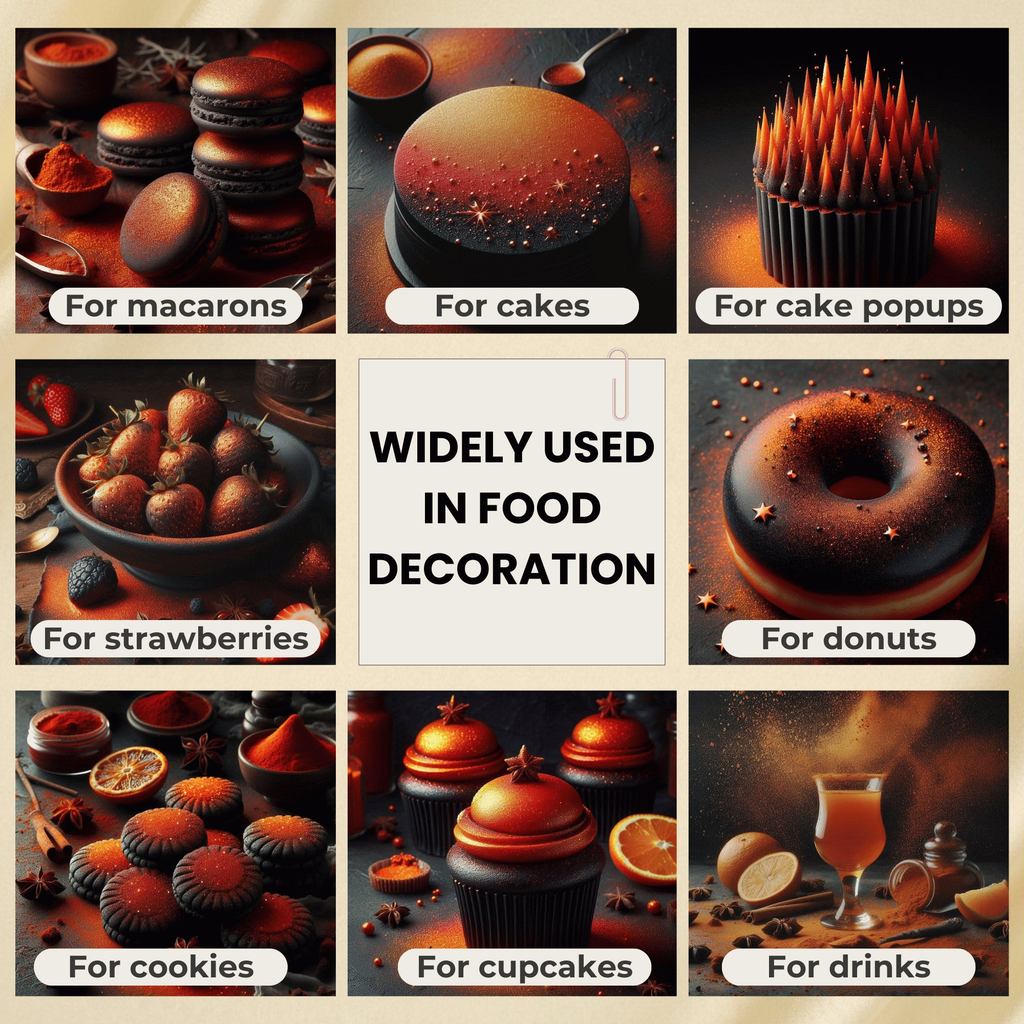 Confect Chestnut Bronze | Edible Luster Dust | Grocsy