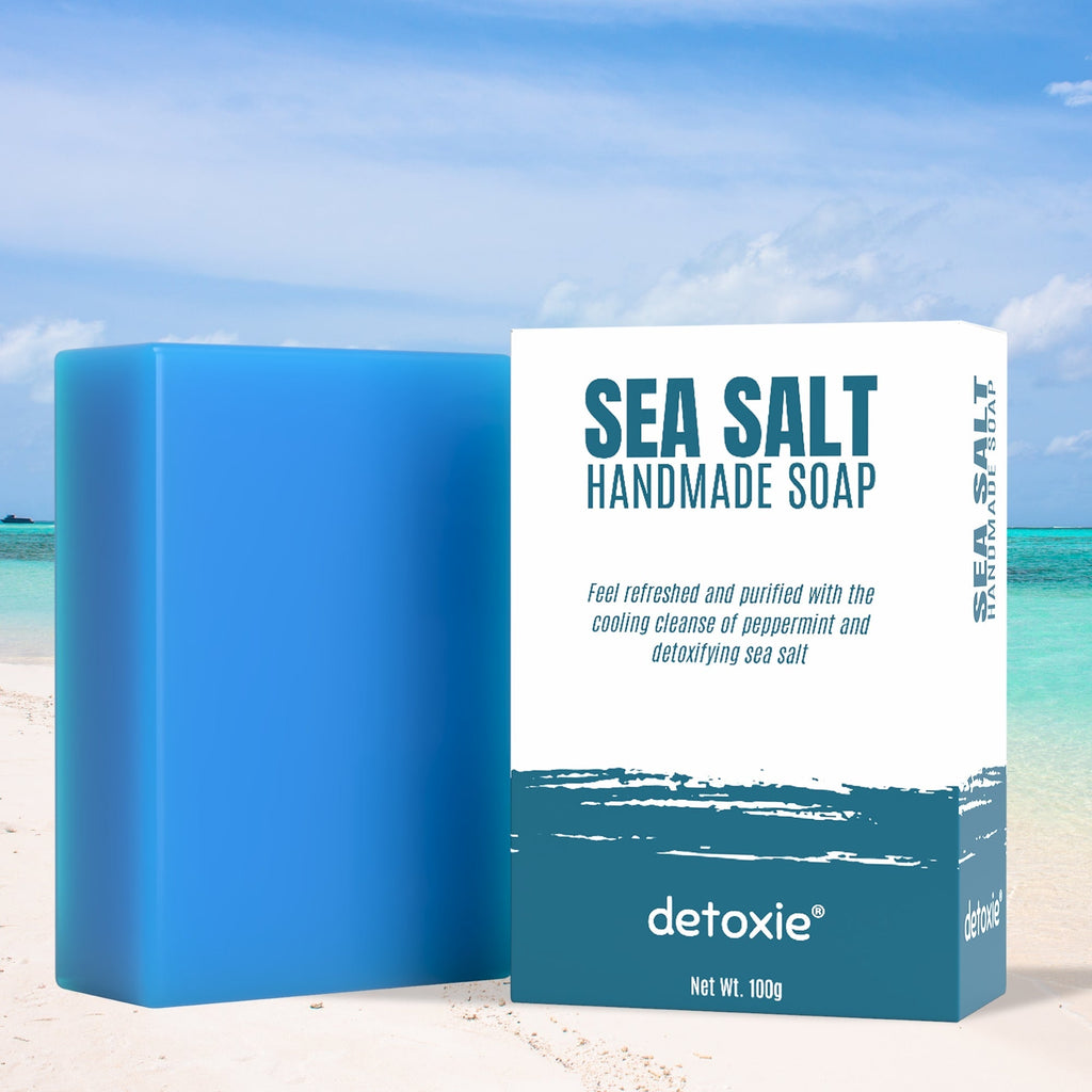 Detoxie Sea Salt Handmade Soap | Grocsy