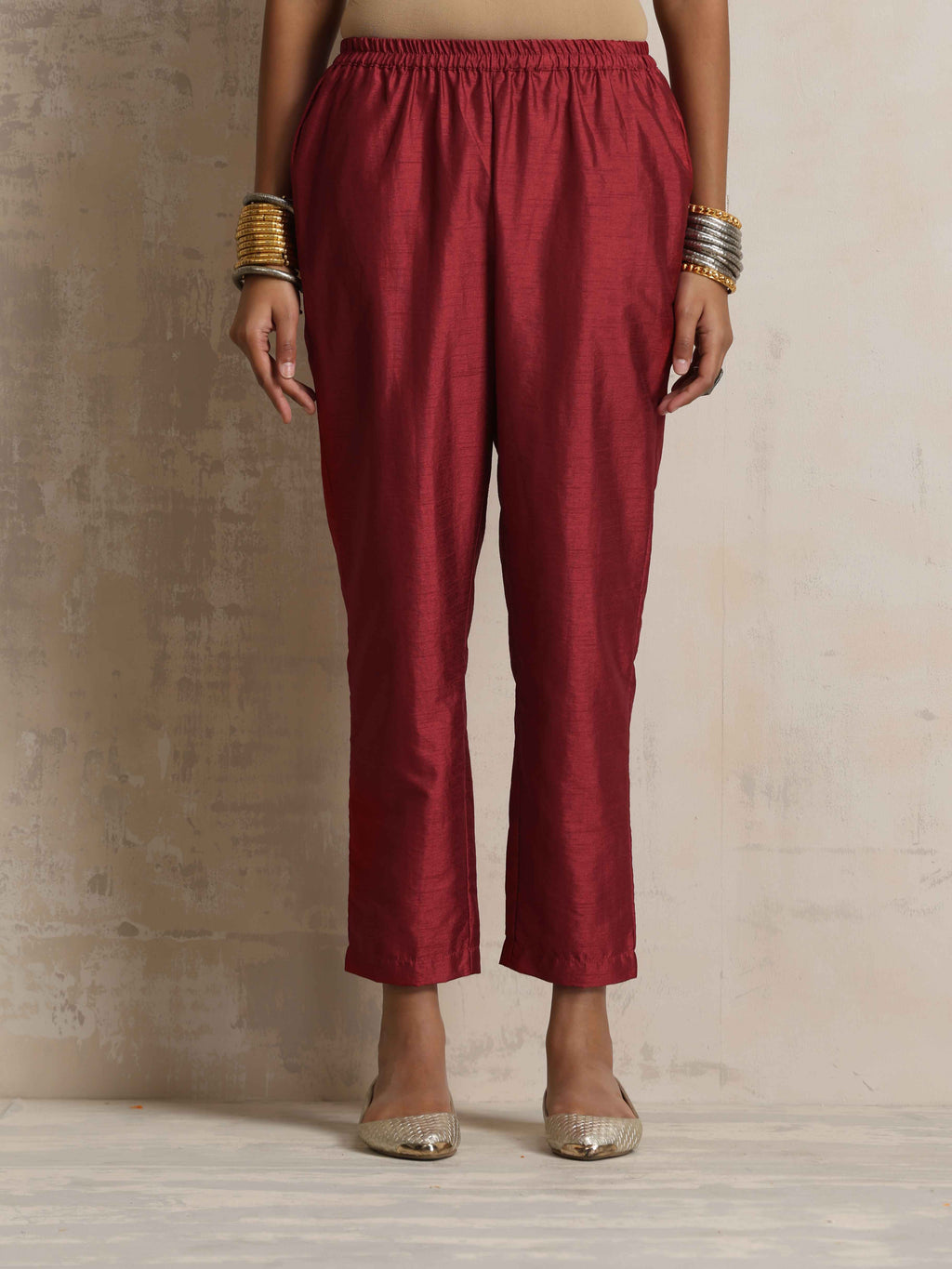 trueBrowns Gold Silk Kurta Set | Grocsy