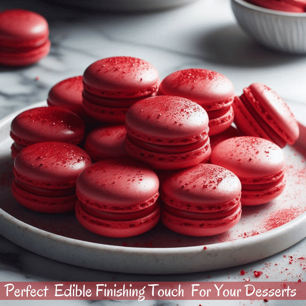 Confect Crystal Wine Red | Edible Luster Dust | Grocsy
