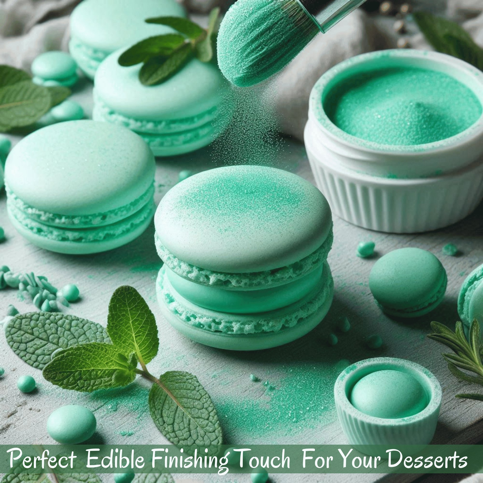 Confect Frost Green | Edible Luster Dust | Grocsy