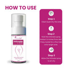 Samisha Intimate Mist Spray For Odour Protection For Women | Grocsy