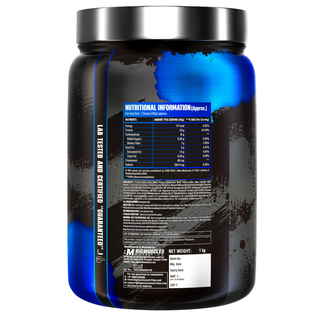 Big Muscles Nutrition Prime Protein | Grocsy