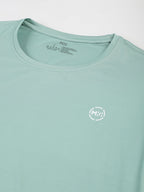 MKH Women Green Extended Sleeves Dri-FIT Sports T-shirt | Grocsy