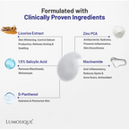 Lumosique Anti Acne Foam Face Cleanser | Grocsy