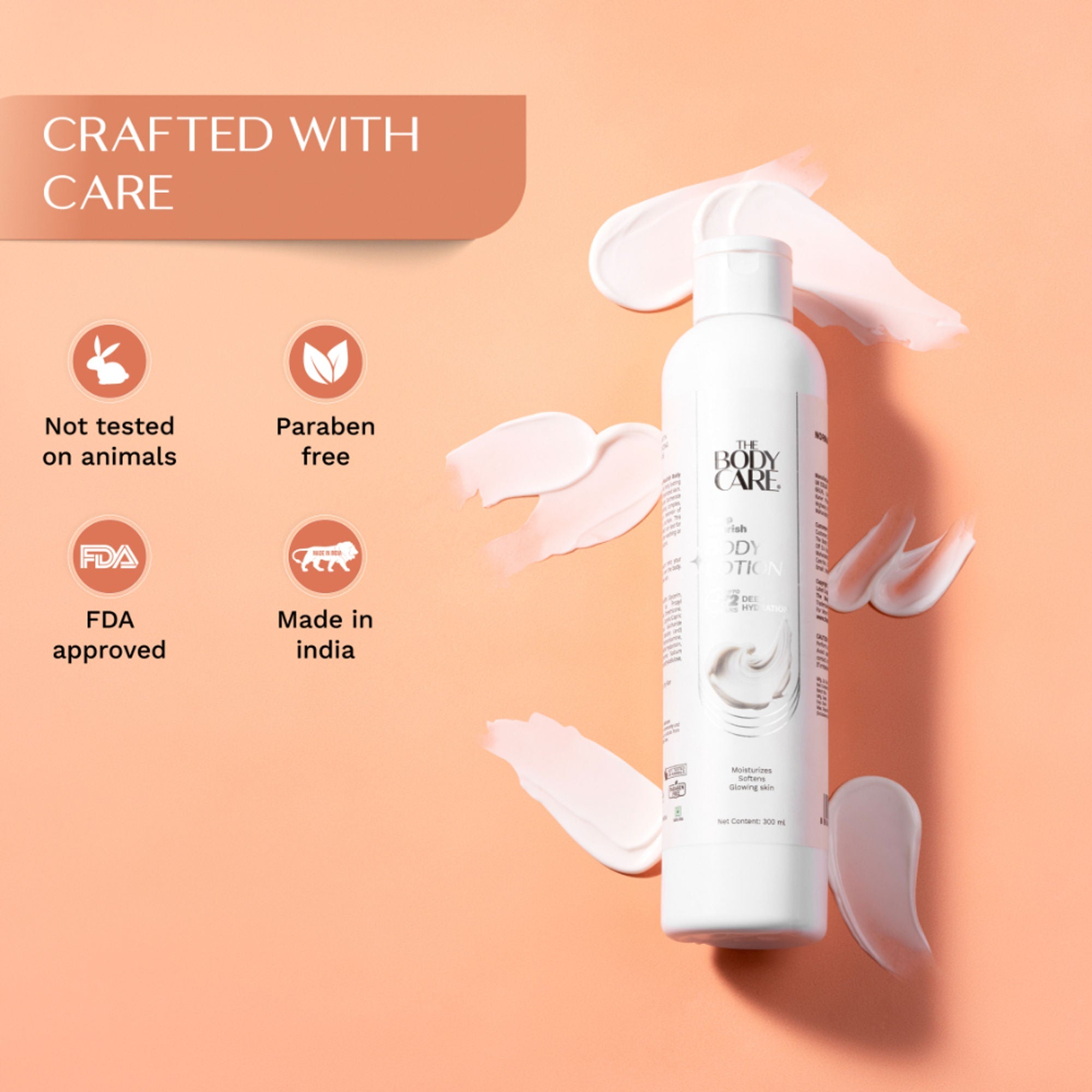 The Body Care Hand & Body Lotion With Almond Oil | Grocsy