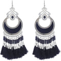 MS Fashion India Hanging Earrings With Threads | Grocsy