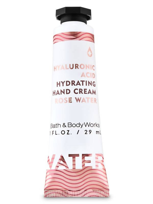 Bath & Body Works Rose Water Hyaluronic Acid Hydrating Hand Cream | Grocsy