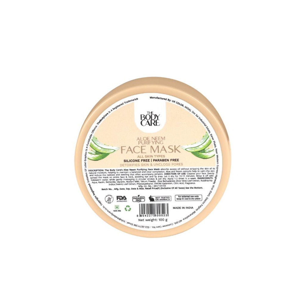The Body Care Aloevera Face Pack | Grocsy