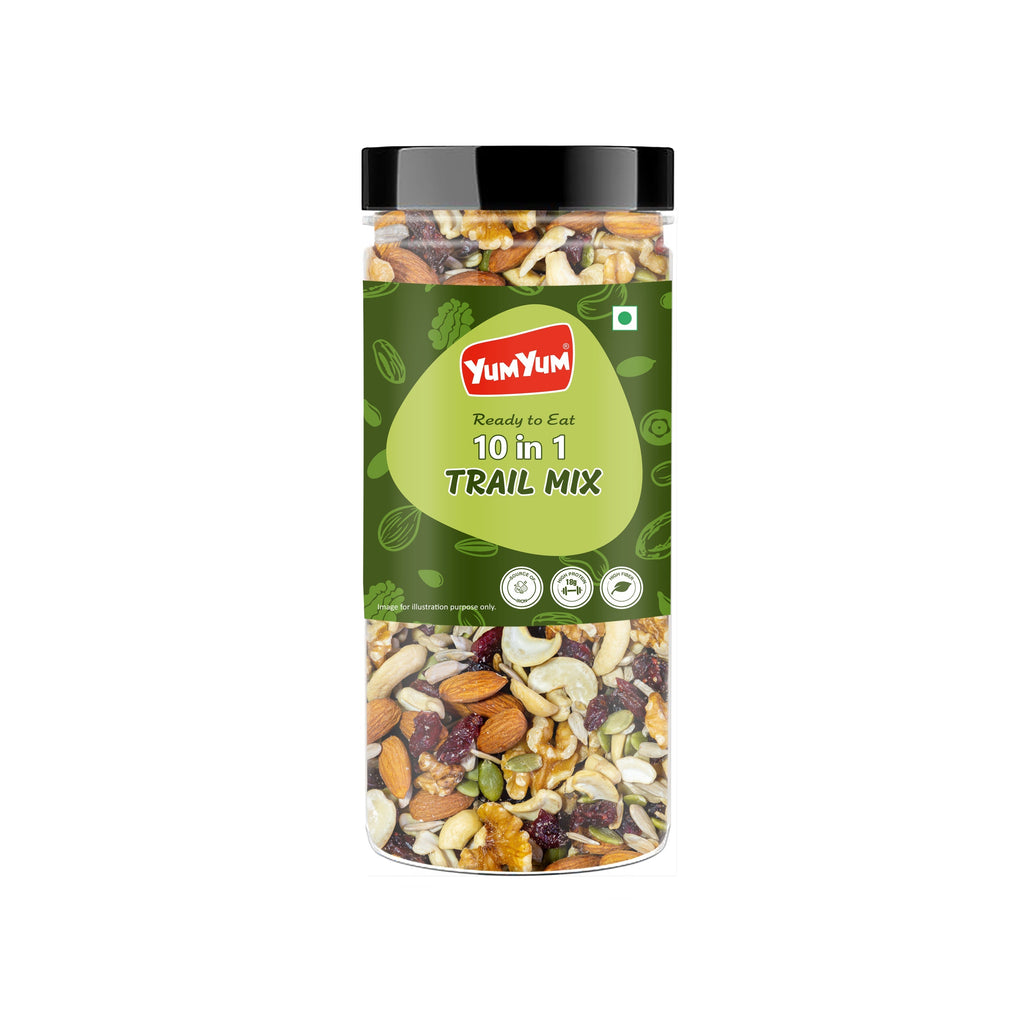 Yum Yum 10 In 1 Trail Mix Jar | Grocsy
