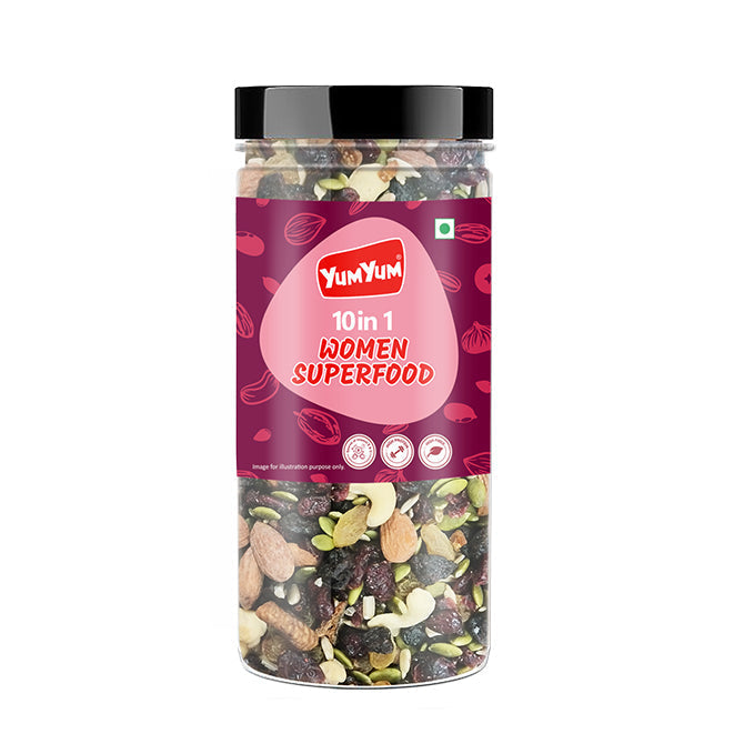 Yum Yum 10 In 1 Women Superfood Jar | Grocsy