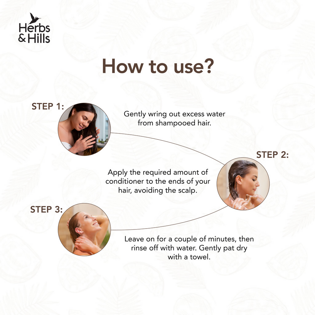 Herbs & Hills Coconut Hair Conditioner | Grocsy
