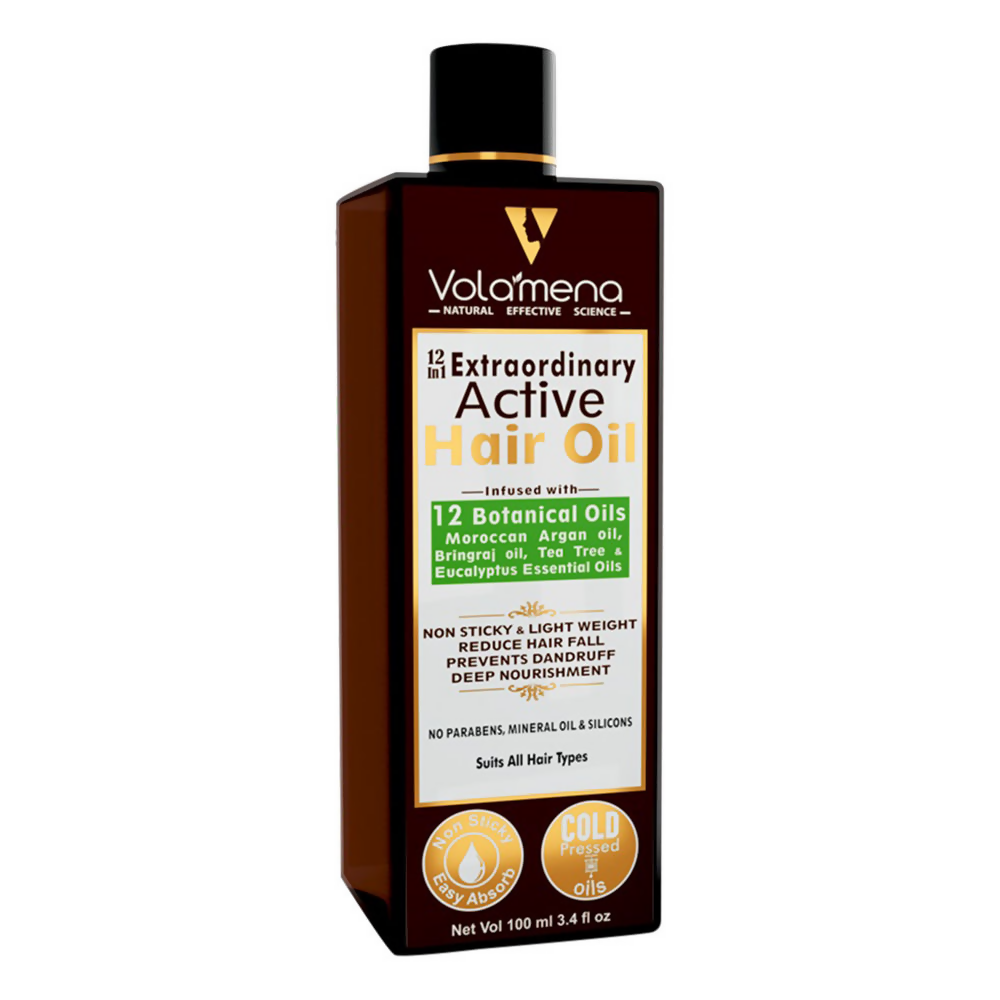 Volamena 12 in 1 Extraordinary Active Hair Oil | Grocsy