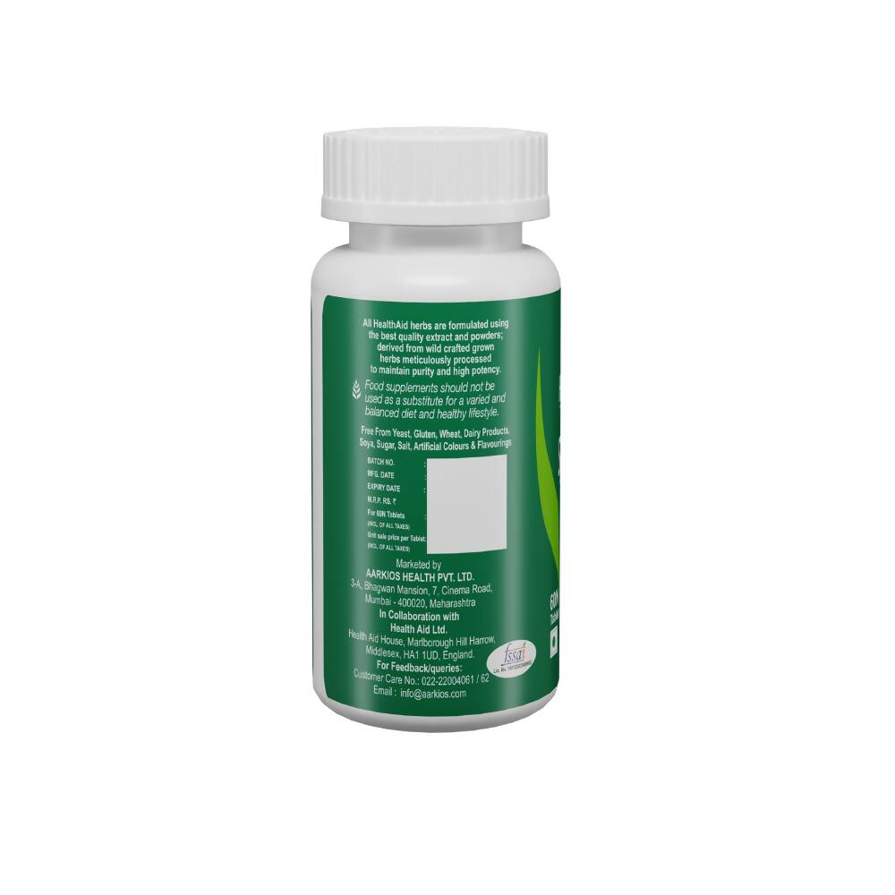 HealthAid Spirulina 500 mg Tablets | Grocsy