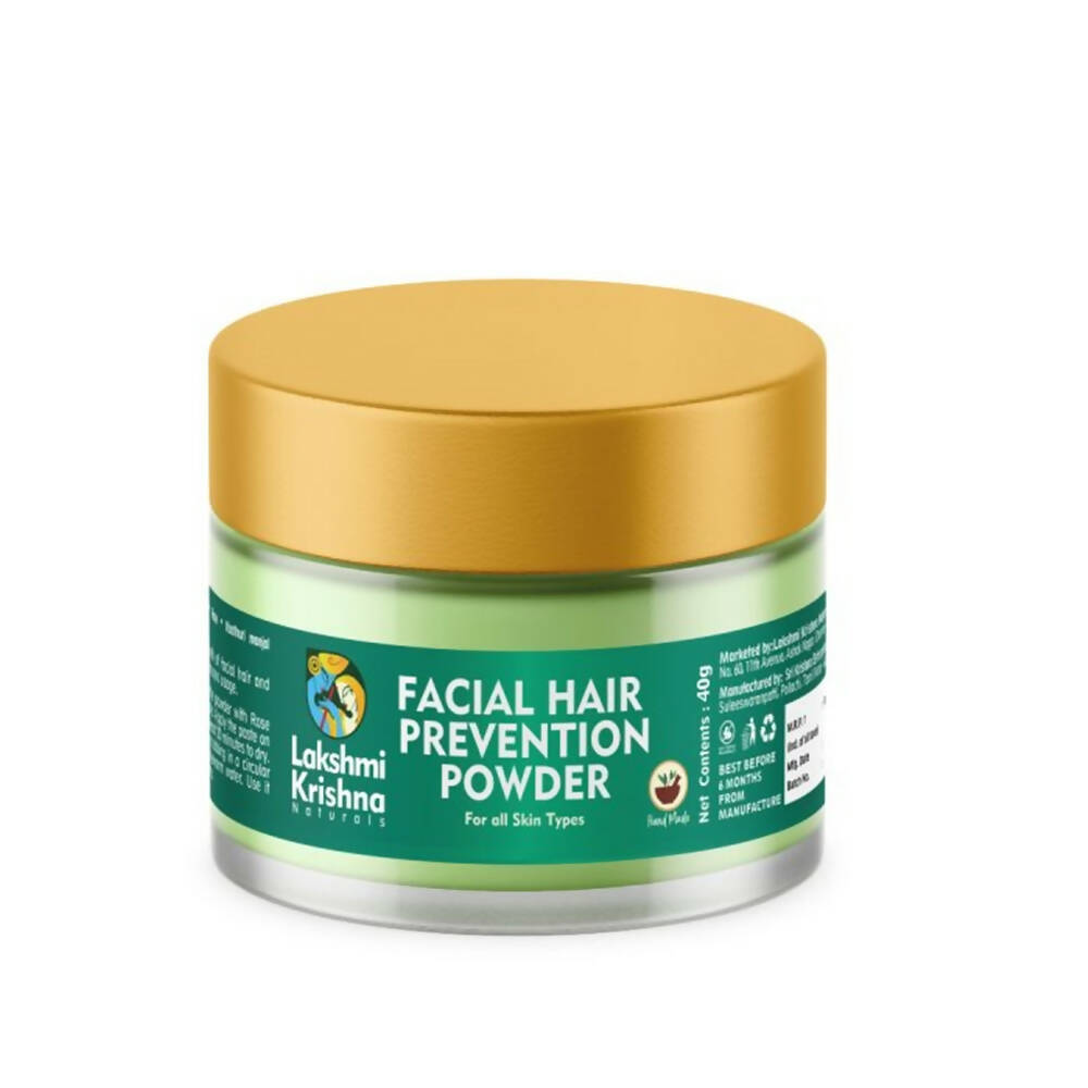 Lakshmi Krishna Naturals Facial Hair Prevention Powder | Grocsy