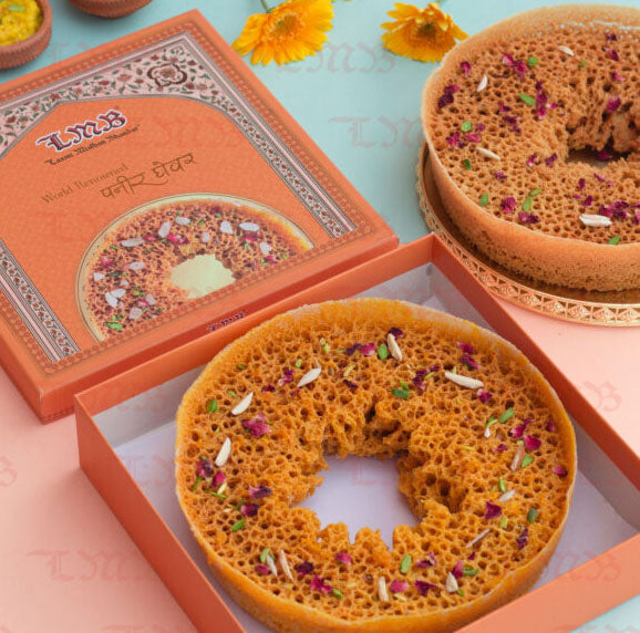 LMB Sweets Special Paneer Ghewar | Grocsy