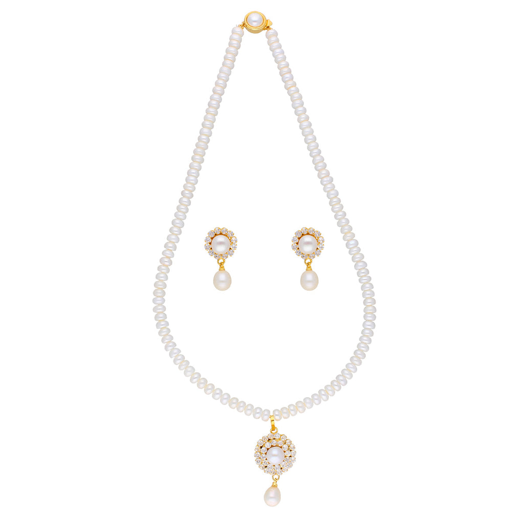 J Pearls Royal Pearl Set - Real Pearl Jewelry