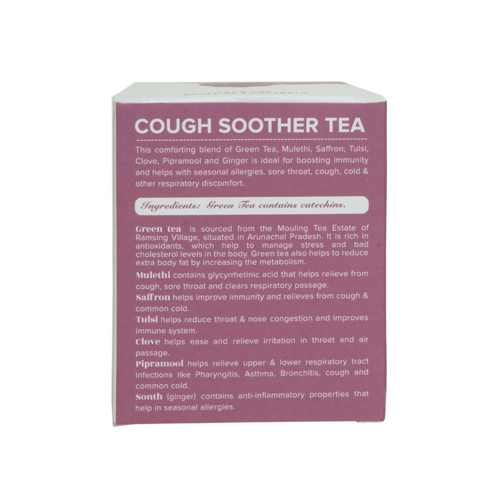 Baidyanath Jhansi Ayurvedant Coff Soother Tea Bags | Grocsy