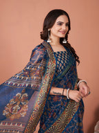 Saree Mall Floral Printed Sarees | Grocsy