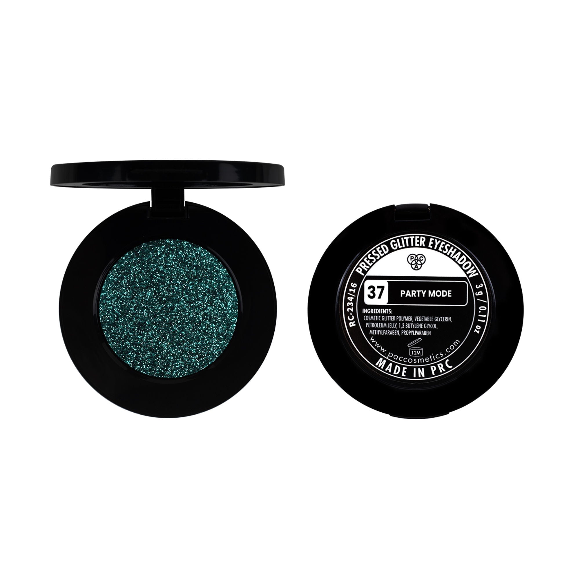 PAC Studio Pressed Glitter Eyeshadow - 37 Party Mode | Grocsy