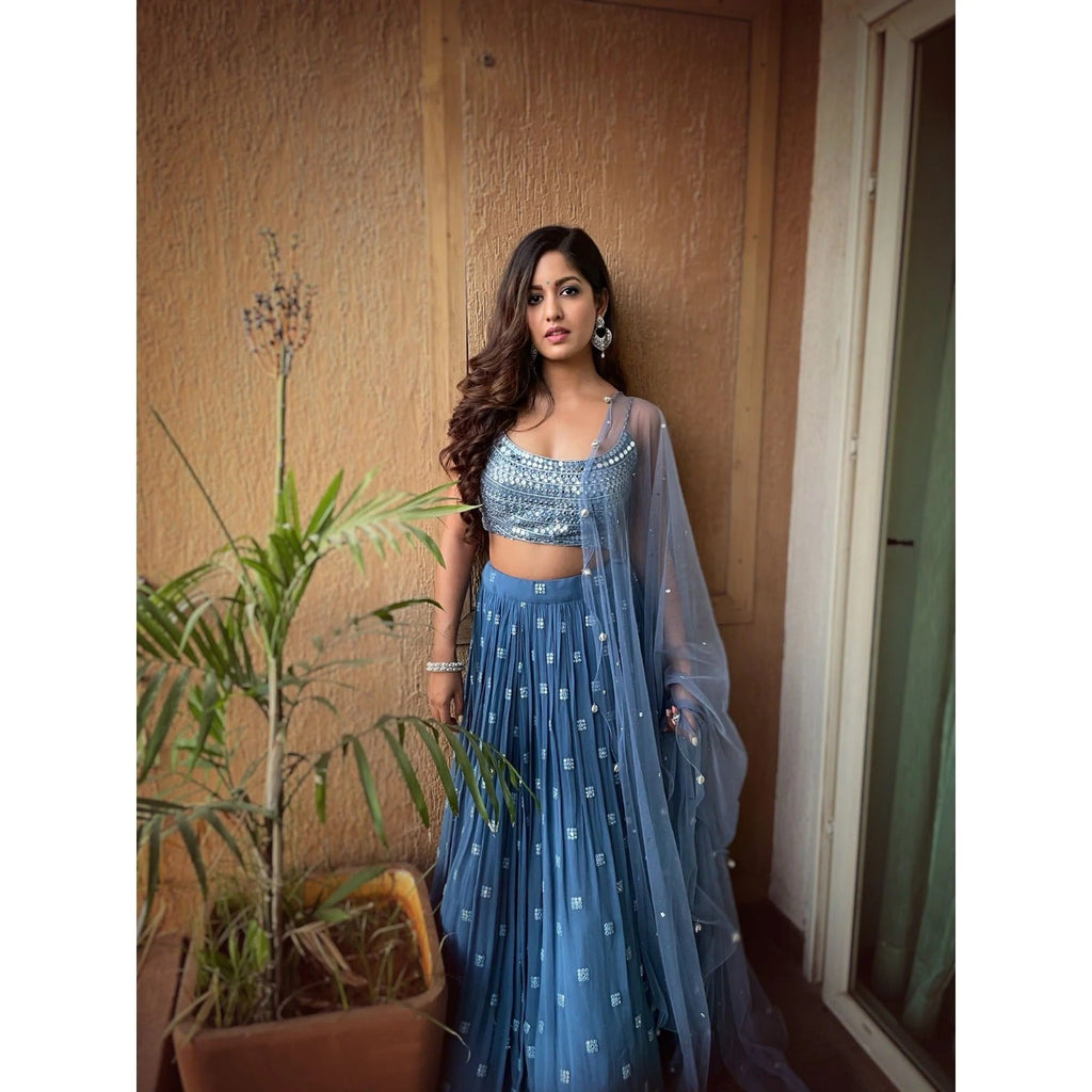 Lehenga Mart Glamorous Designer Lehenga Choli for Bridal and Bridesmaids Wedding Wear Choli | Grocsy