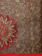 Saree Mall Red Solid Art Silk Saree | Grocsy