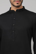 Stem Embroidery Cotton Kurta by Hilo Design | Grocsy